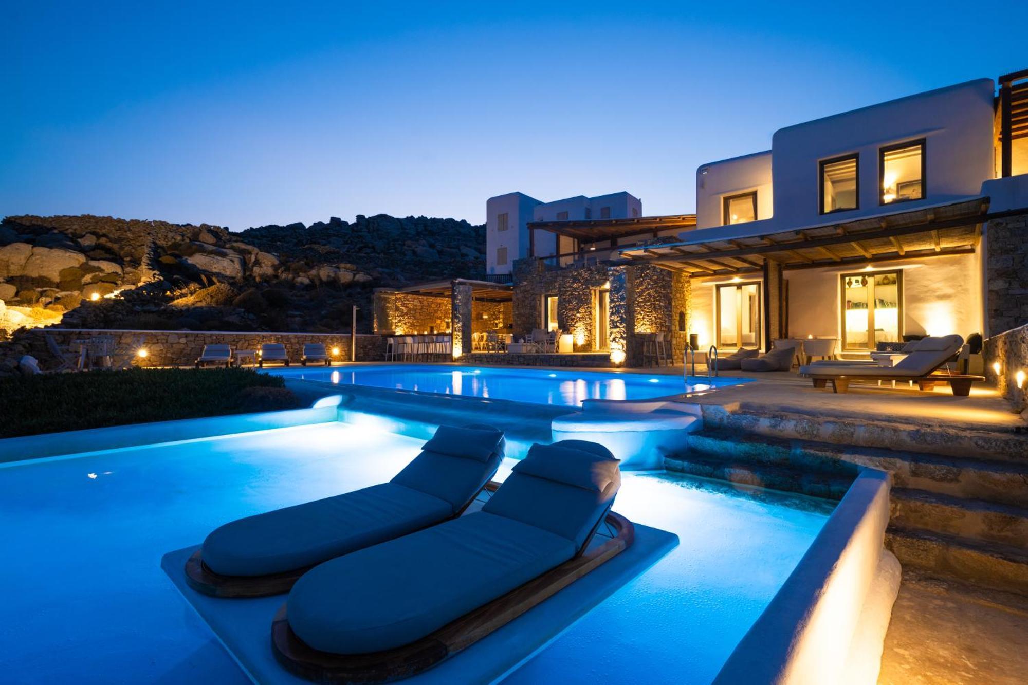 Amallini Suites Mykonos Super Paradise Beach  Buitenkant foto